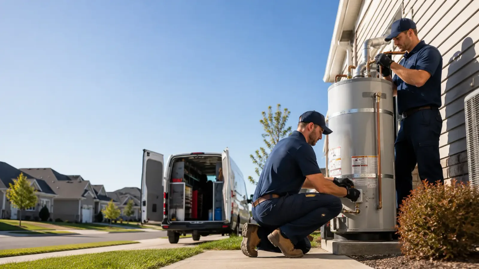 Water Heater Installation in Faxon, OK